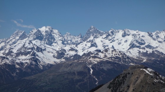 L'Ailefroide, Pic sans Nom et Pelvoux, Pic Coolidge, Fifre, Barre des Écrins
