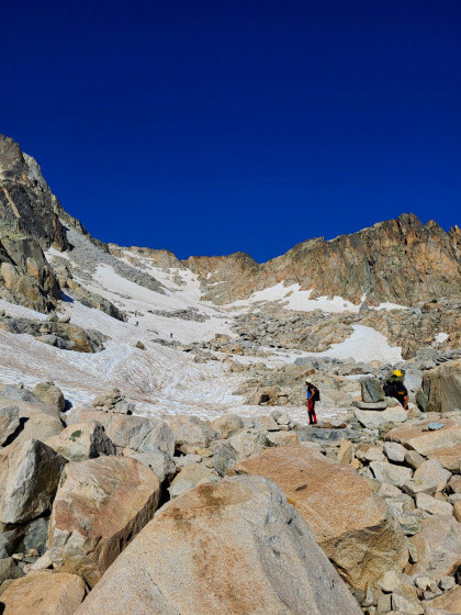 L\'ancien glacier du Néouvielle et la Brèche de Chausenque