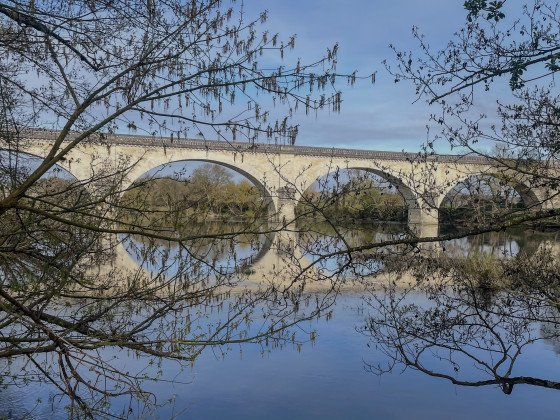 L'ancien pont de chemin de fer
