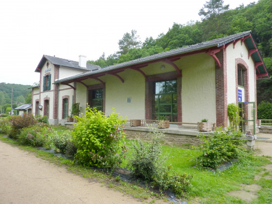 L'ancienne gare de Scrignac