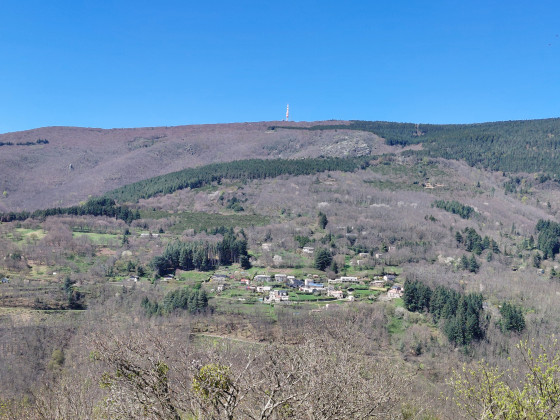 L'antenne du Pic de Nore, point culminant de la Montagne Noire