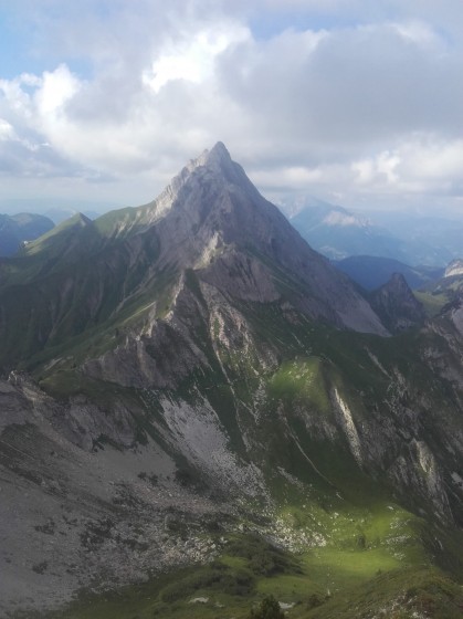 L'arcalod depuis le Mont de la Coche