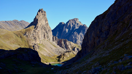 L\'Arête de la Bruyère au-dessus du Grand Lac