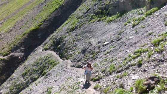 l\'arrivée au Col de Sosay