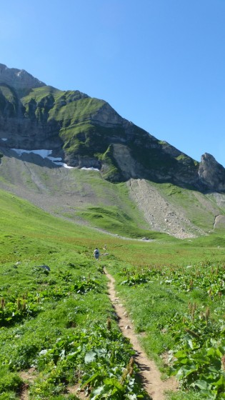 L\'éboulement près du col de Sosay