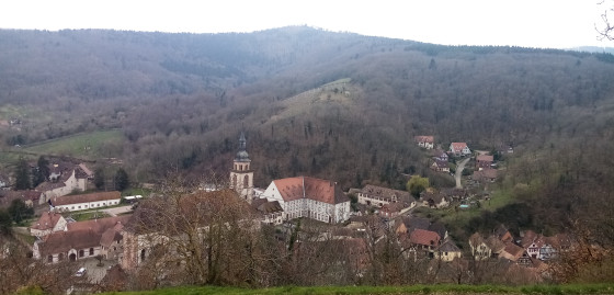 L\'église abbatiale d\'Andlau