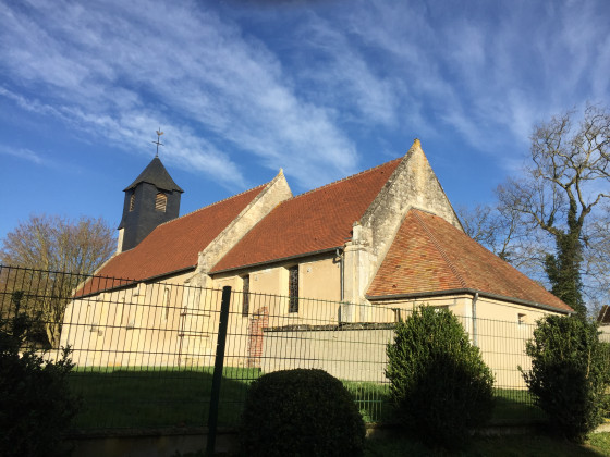 L\'église d\'Héritot