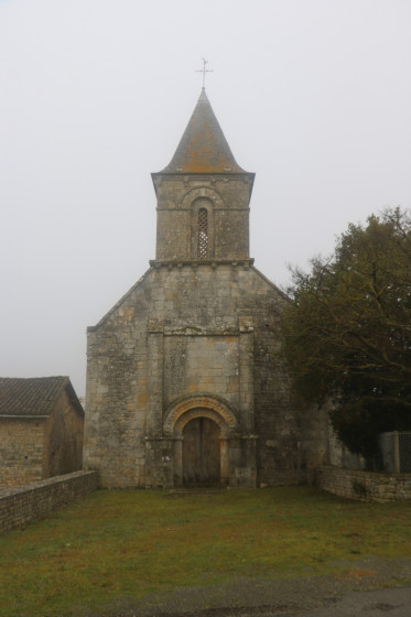 L\'église de Bougon