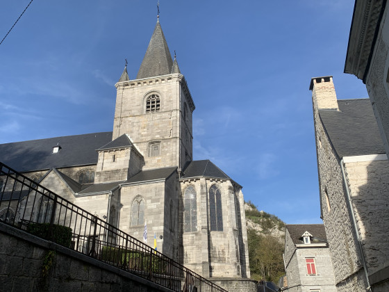 L'&eacute;glise de Bouvigne-sur-Meuse