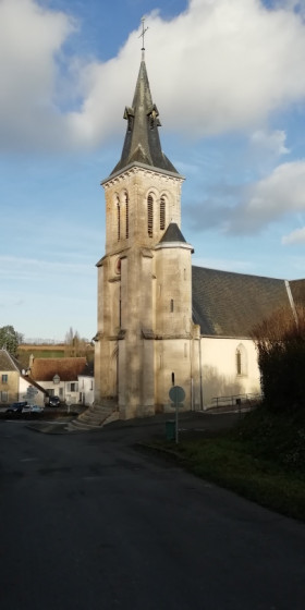 l'&eacute;glise de Dehault