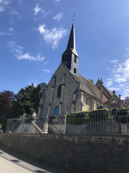 L\'église de Gonneville-sur-Mer