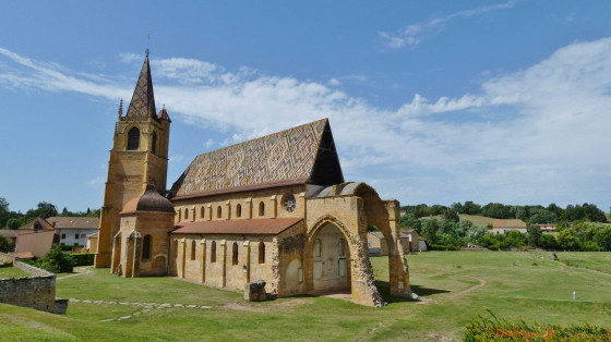 L'église de la Benisson Dieu