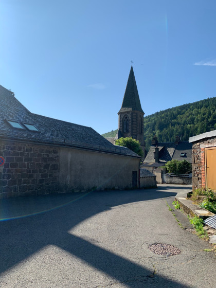 L\'église de Laveissière