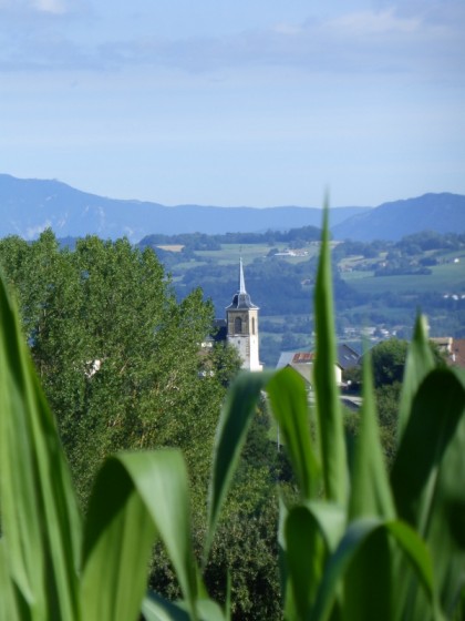 L'&eacute;glise de Marcellaz-Albanais