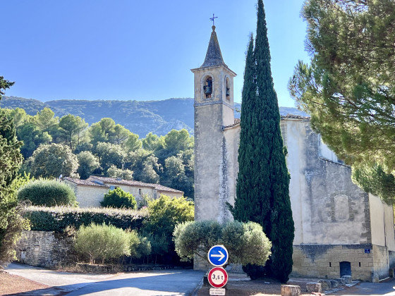 L\'église de Maubec