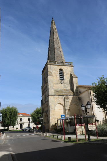 L'église de Saint Laurent Médoc