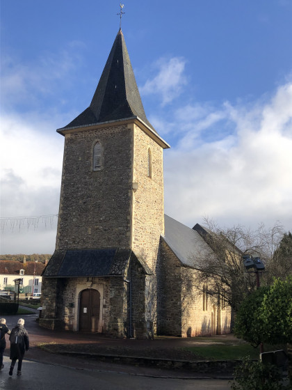 L\'église de Saint-Martin-de-Sallen