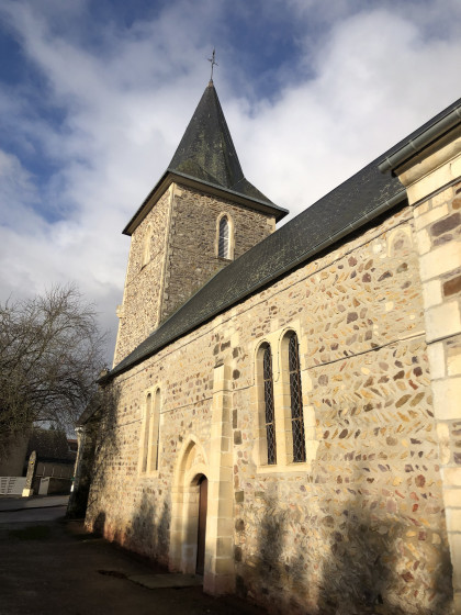 L\'église de Saint-Martin-de-Sallen
