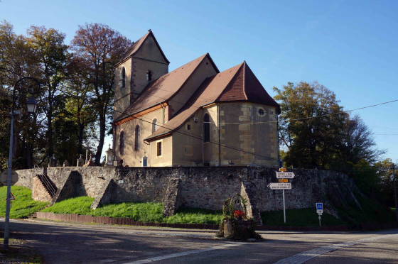 L\'église de St Cosme