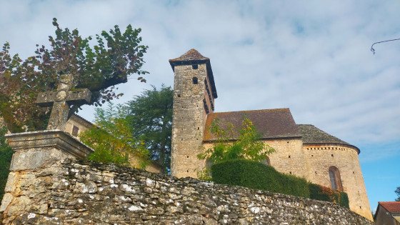L'Eglise de St Pierre &agrave; Martignac