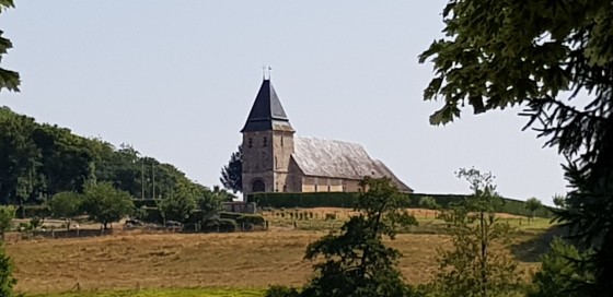 L\'église de Touffreville