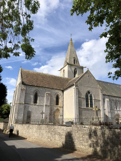 L\'église du Fresne-Camilly