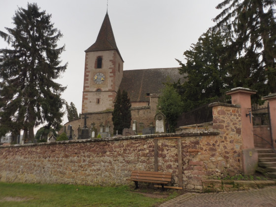 L\'église fortifiée de HUNAWIHR