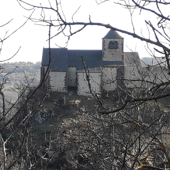 L\'église romane St-Géraud de Dauzat sur Vodable