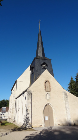 L\'église Saint Etienne de Chambon-la-Forêt