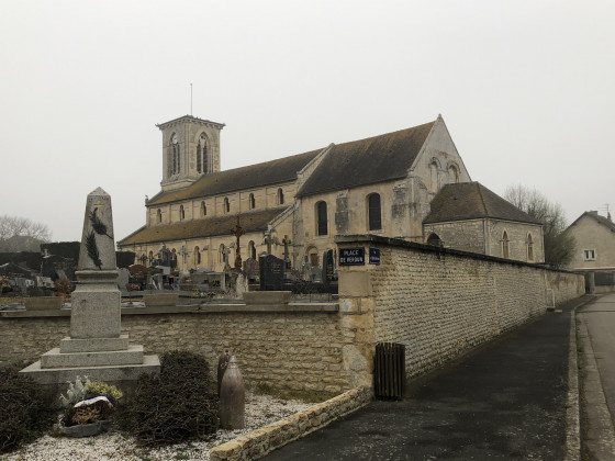 L'église Sainte-Anne de Moult