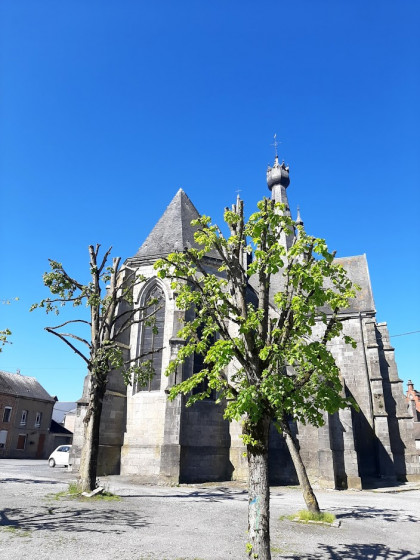 L\'église St Pierre et Paul à Solre-le-Château