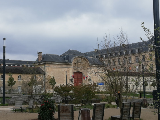 L\'entrée de l\'Hôptal Bicêtre