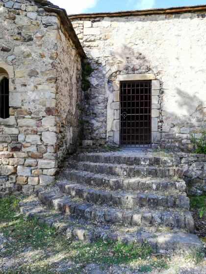 L\'entrée de la Chapelle