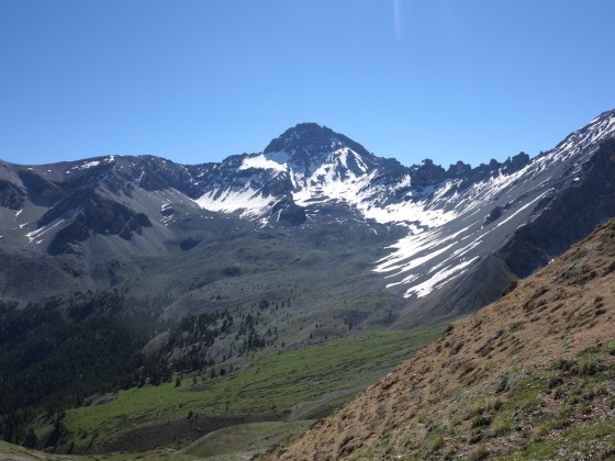 L'Escalinade, le Grand Rochebrune et la cr&ecirc;te des Oules