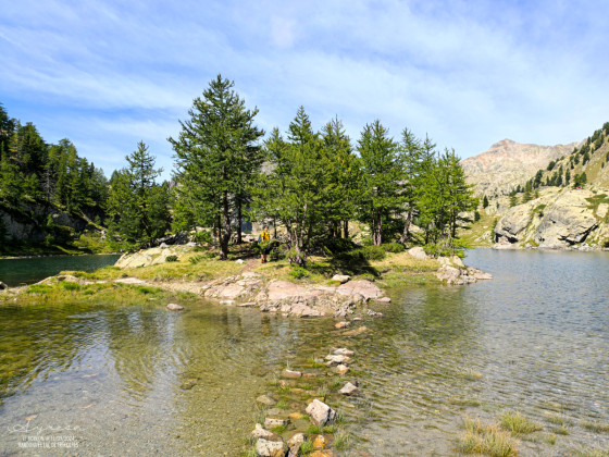 L\'île du Lac de Trécolpas