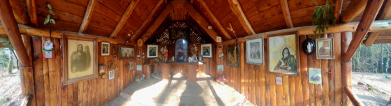 L'interieur de la chapelle de Waldkapelle
