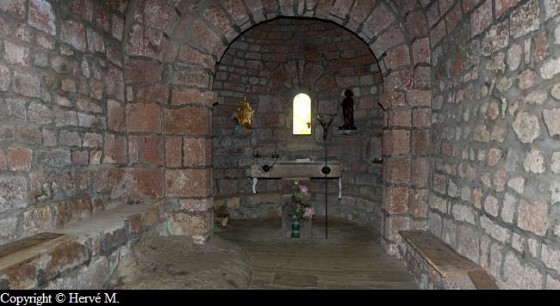 L\'intérieur de la chapelle Saint Jacques