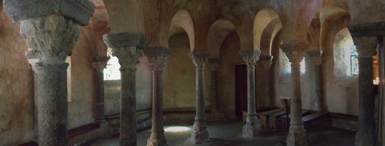 L\'intérieur de la chapelle Saint-Michel