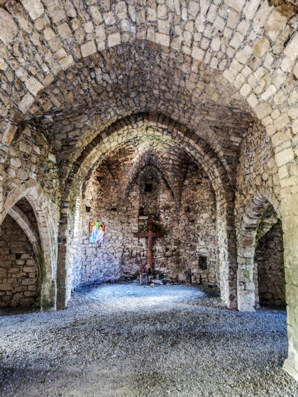 L\'intérieur de la Chapelle (vue large)
