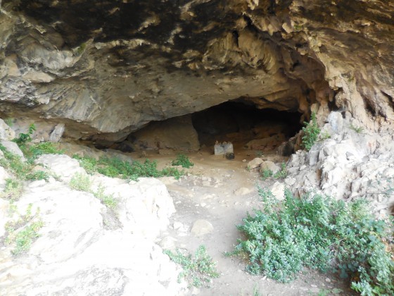 L\'intérieur de la grande grotte