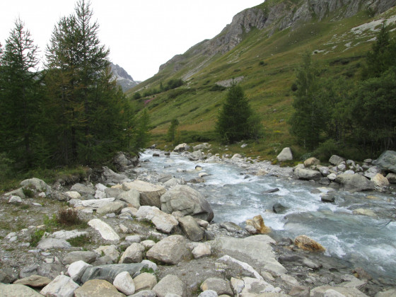 L\'Isère aux Gorettes L\'Isère aux Gorettes