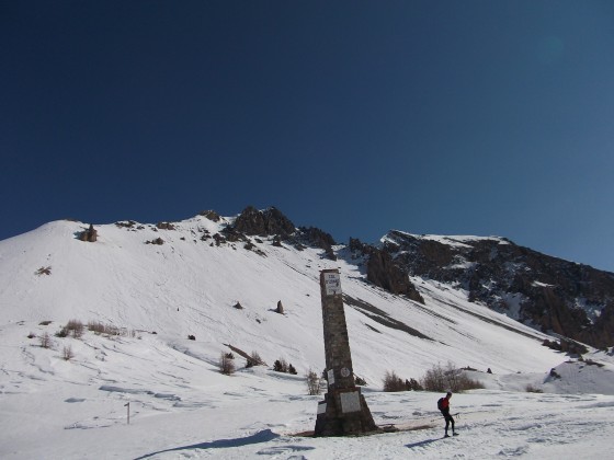 L'obélisque du col
