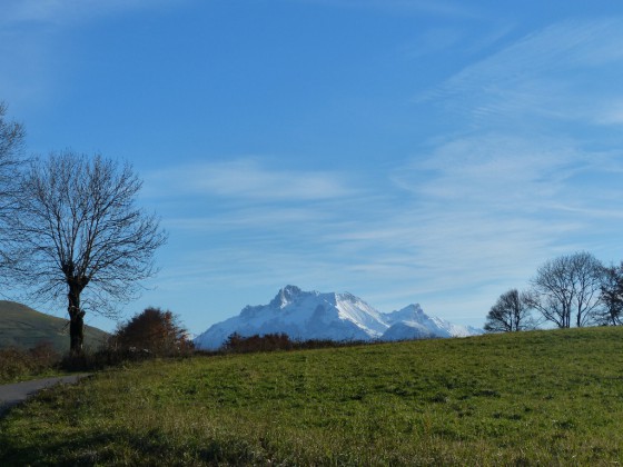 L\'Obiou vu de la route