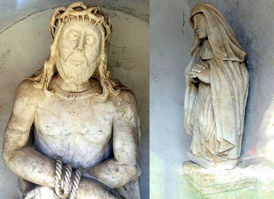 L'oratoire du Dieu-de-Pitié et la Fontaine du Haut