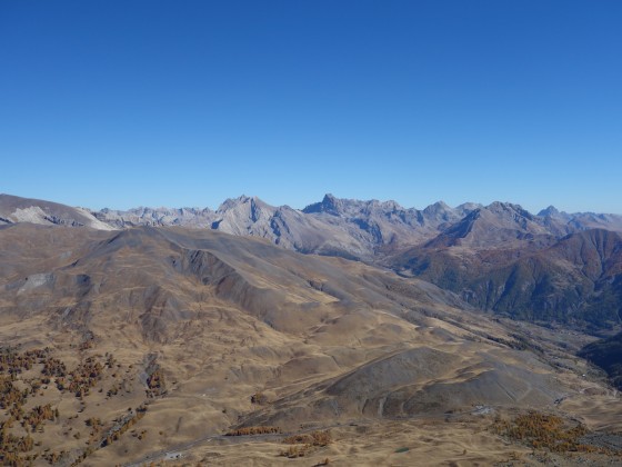 L\'Ubaye avec l\'Aiguille et le Brec de Chambeyron