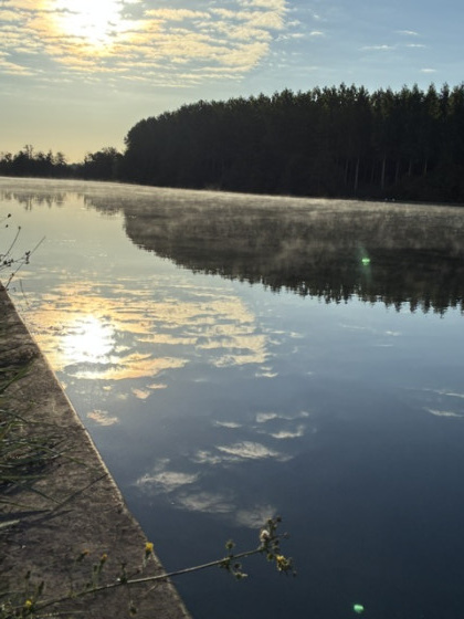 L\'Yonne au petit matin