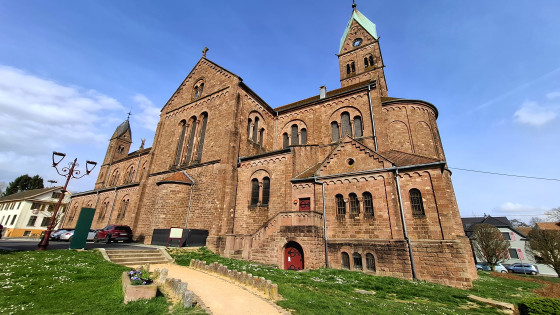La basilique de Lutterbach