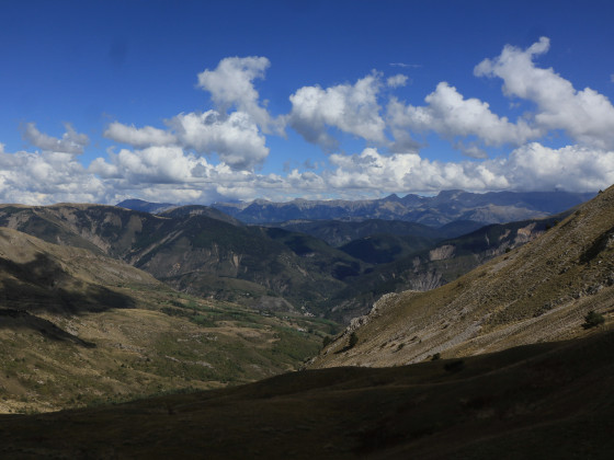La Blanche depuis le col