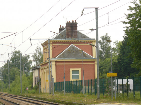 La Bonneville sur Iton. La gare