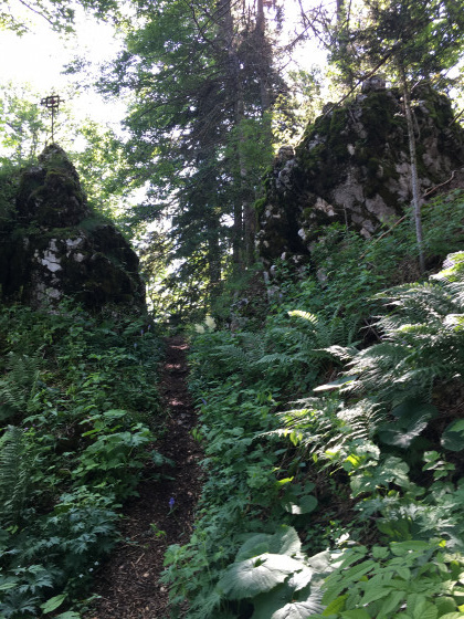 La brèche du Pas de Montbrand